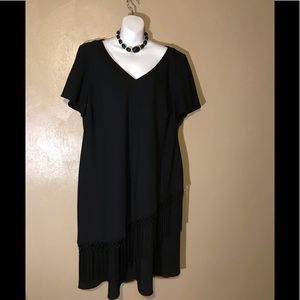 SL Fashions black dress size20W